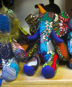Patchwork Fabric Stuffed Animal