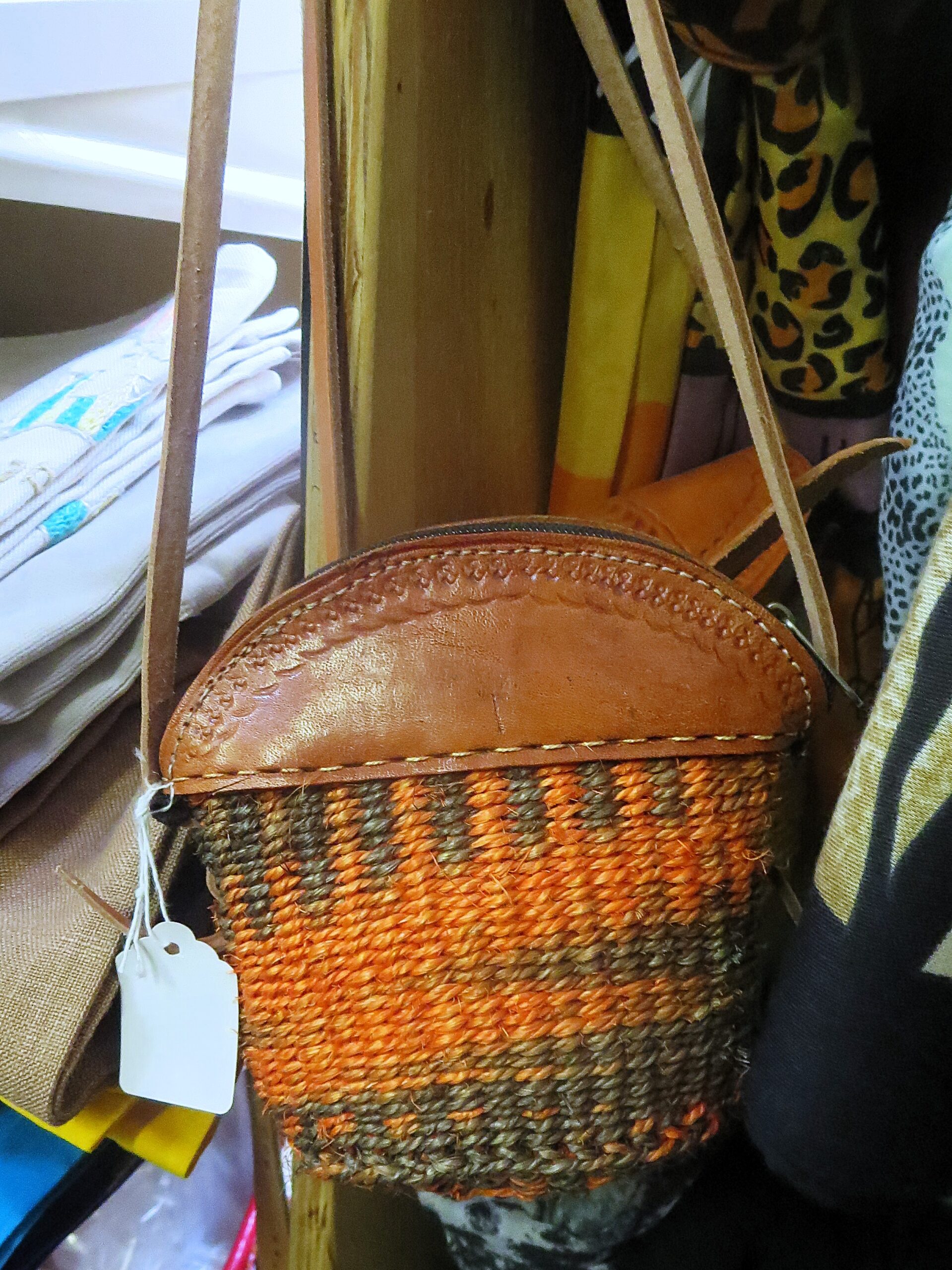 Woven Crossbody Bag