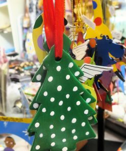 Clay Christmas Tree Ornament